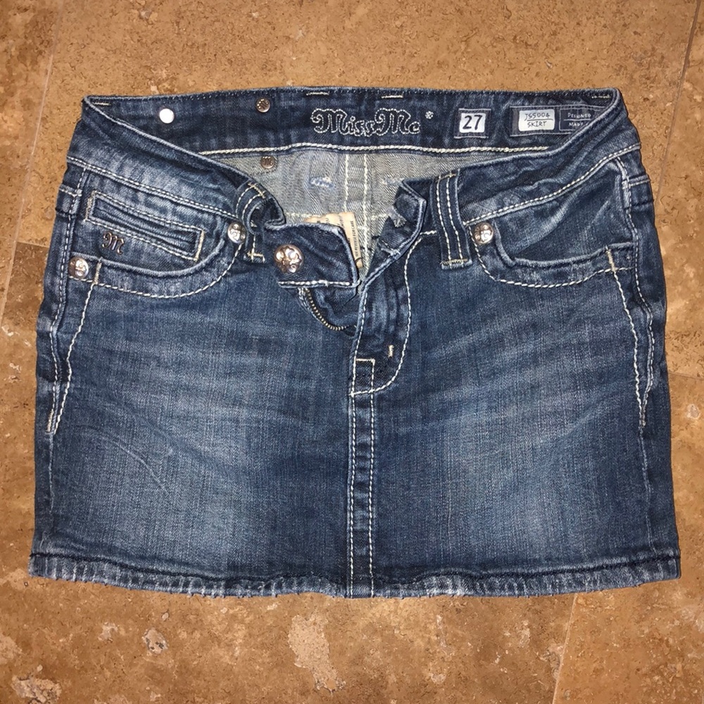 Miss Me Denim Skirt